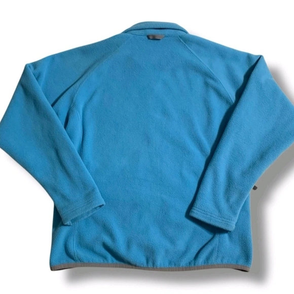 The North Face Women's Size Medium Blue And Gray Fleece Full Zip Jacket - Picture 7 of 11